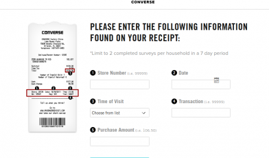 converse survey