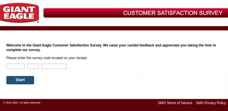 Giant Eagle Customer Satisfaction Survey
