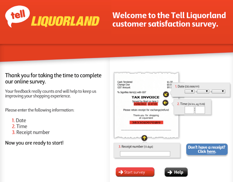 Liquorland Customer Survey