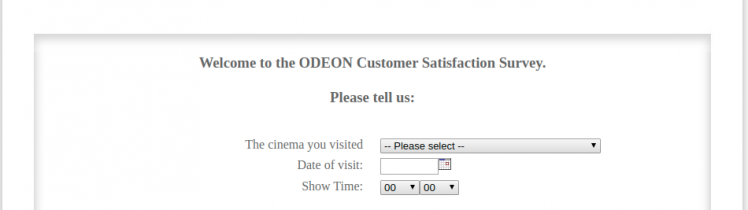 ODEON Survey