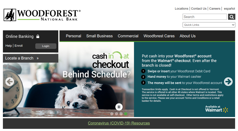 Woodforest National Bank Logo