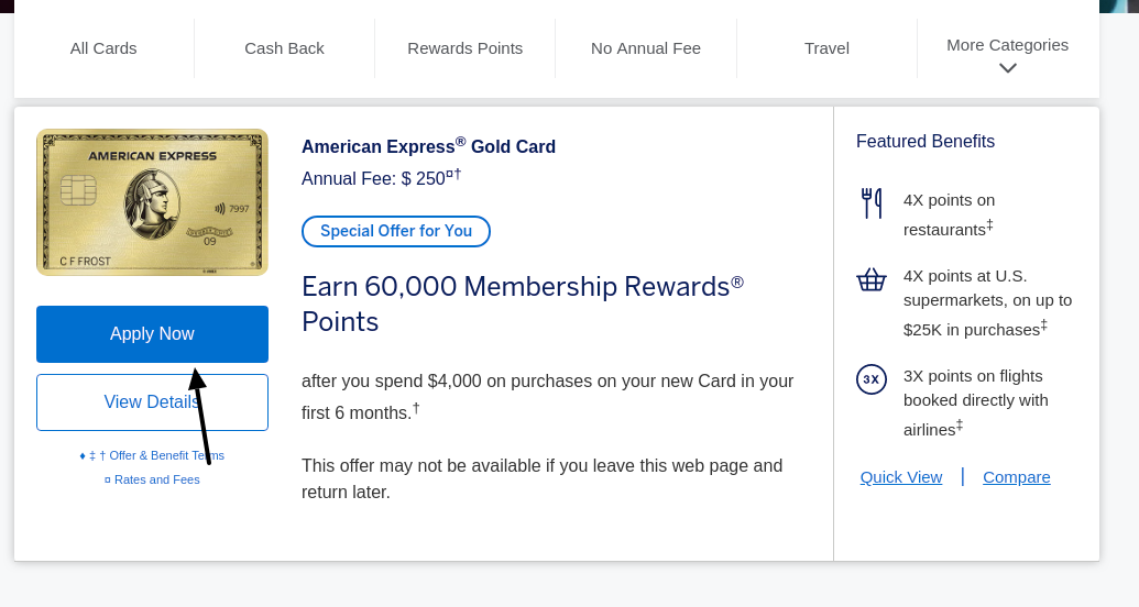 American Express Credit Card Apply