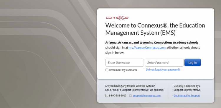 Www connexus Login To Your Texas Connections Online Account 