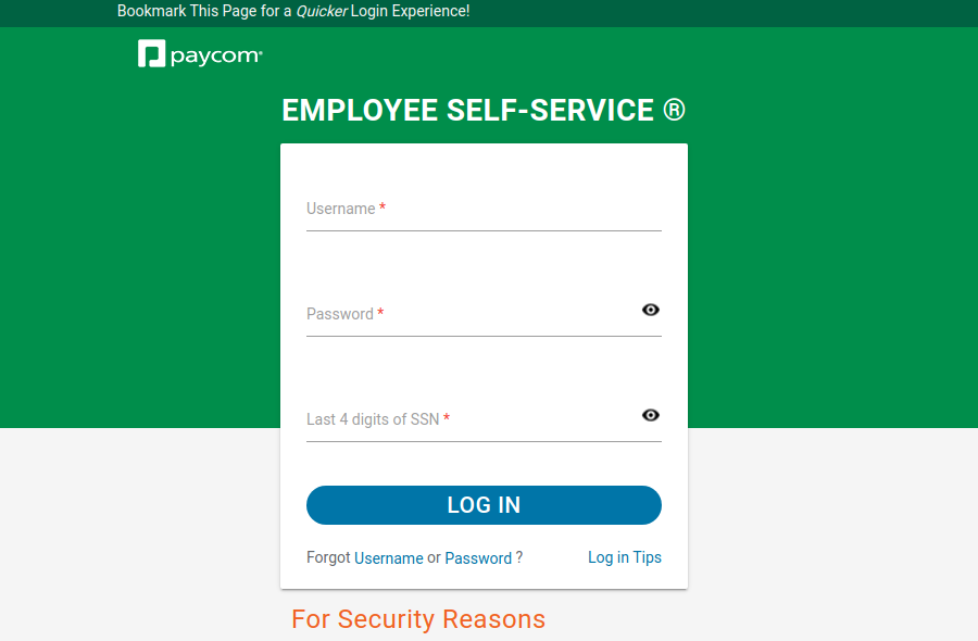 Paycom Employee Login