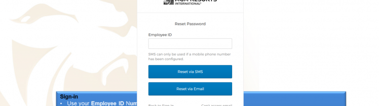MGM-Resorts employee login portal